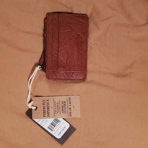 American leather card holder